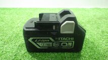 HiKOKI (旧日立工機) リチウムイオン電池 BSL1860 18V 6.0Ah 充電工具 バッテリー ハイコーキ 傷や汚れあり 中古品 IC_画像4