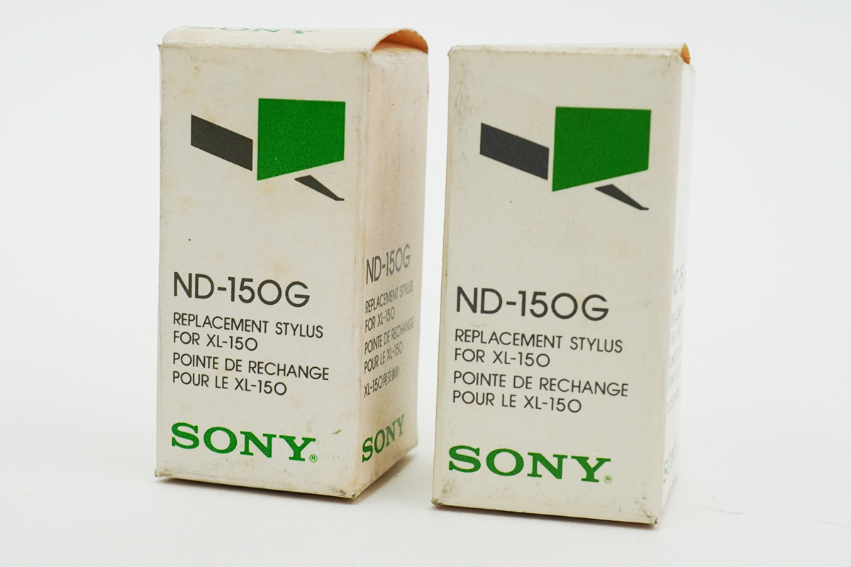 Sony純正レコードプレーヤーカートリッジ(スタイラス) ND-150G-