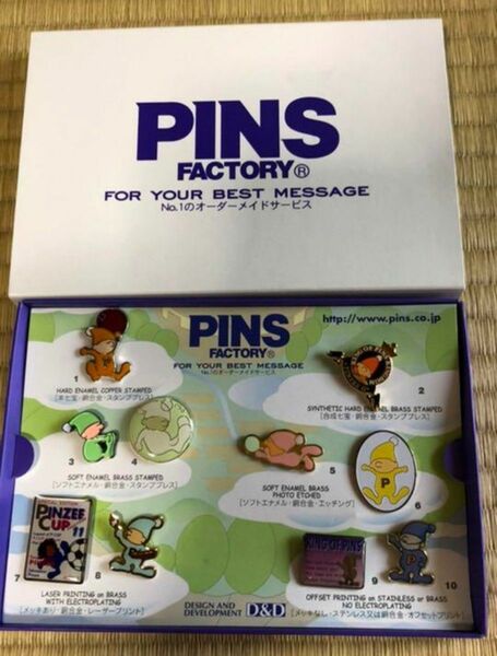 ★未使用★ PINS ピンズファクトリー 小人 ピンズ ピンバッジ