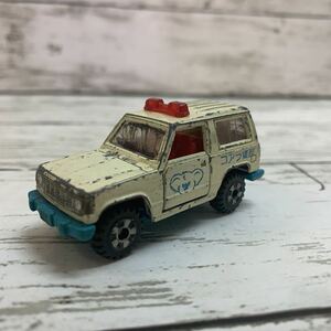 【中古品】希少 トミー トミカ 69-4 コアラ建設 三菱パジェロ ギフト特注 単品 TOMICA MITSUBISHI PAJERO