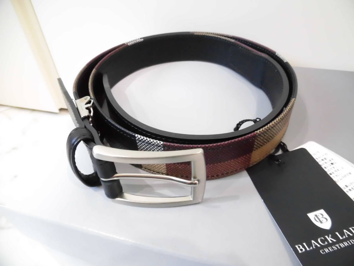 ヤフオク! -「black label crestbridge ベルト」(バーバリー ブラック