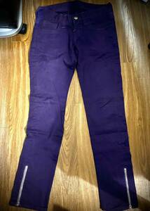 ROYAL ORDER Royal Order rare skinny pants size 2 purple 