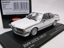 ★貴重!★BMW 635CSi 1982-87 Alpine White Exclusive for Kyosho 1/43【E24 京商ダイキャストカー15th 限定品!】433 025128★検:CSiA M6_画像1