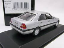 ★希少!★Mercedes-Benz C クラス 1993 Silver met.1/43【W202 前期型 メルセデスベンツ】430 032109★検:C220 240 280 AMG_画像2