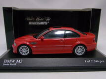 ★希少!★BMW M3 2001 Red 1/43【E46 ボンネット開閉!】★431 020022★Coupe クーペ_画像3