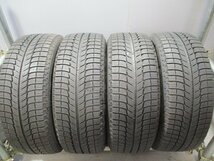 SR1952 ☆中古タイヤ 225/55R17 イボ付き夏4本価格！MICHELIN X-ICE XI3 ZP 法人宛/営業所止め送料無料 アルファード シーマ スカイライン_画像1