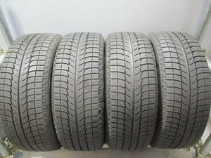 SR1952 ☆中古タイヤ 225/55R17 イボ付き夏4本価格！MICHELIN X-ICE XI3 ZP 法人宛/営業所止め送料無料 アルファード シーマ スカイライン