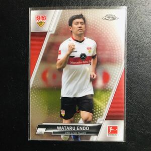 遠藤航 / Topps Chrome Bundesliga SOCCER Base カード シュツットガルト 浦和レッズ 日本代表 リバプール