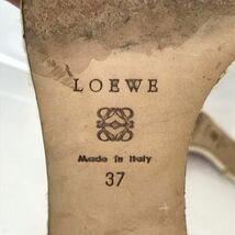 Made in Italy★LOEWE★ミュール/ヒール/サンダル【37/23.0-23.5/マルチカラー】dress shoes◆Q-88_画像6