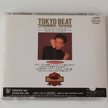 美盤 田原俊彦 / TOKYO BEAT (D29A1012) TOSHIHIKO TAHARA ”め”いっぱい純愛,ただよって,TOKYOビート,帰らないで 他全10曲収録 89年_画像2