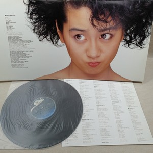 ♪♪LP レコード 渡辺美里 BREATH 歌詞付き♪♪