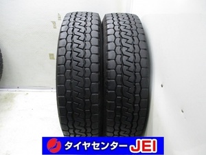 205-70R17.5 115/113L LT 9-8ｍｍ ブリヂストン デュラビス M804 2022年製 中古タイヤ【2本】送料無料(M17-3696）