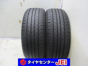 195-55R15 9分山 トーヨーナノエナジー3+ 2021年製 中古タイヤ【2本】送料無料(M15-3777）