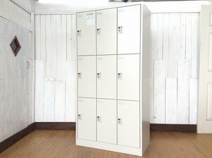 [oka blur / dial pills type steel made valuable goods locker box /9 person for / storage locker / office furniture /45E9FE Z13/ owner manual ] furniture fixtures 