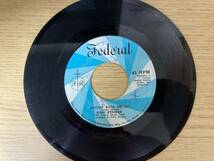 King Striker With The Federal Studio Band The Captain Say / Archie Buck Me Up(Federal) 7inch JAオリジナル盤_画像3