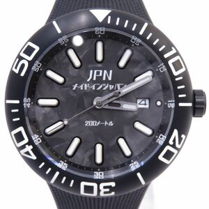 158s JPN ジェイピーエヌ SINKAI BLACK シンカイ ブラック JPNW-002CBK 腕時計 ※中古