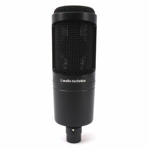 095s☆audio-technica オーディオテクニカ AT2020 コンデンサーマイク ※中古