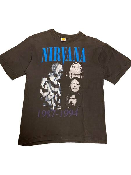 NIRVANA 90ｓ VINTAGE Ｔシャツ ビンテージ ヴィンテージ KURT COBAIN カニエウエスト カニエ着用 カートコバーン　②