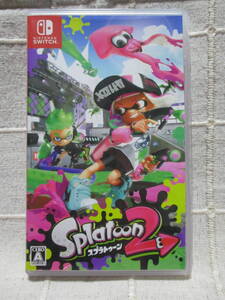 Nintendo Switch 「スプラトゥーン2」ゲームソフト／Splatoon2 　　管理：(A2-361