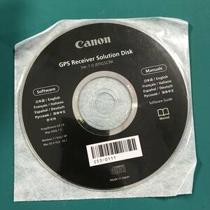 キヤノン GPS Receiver Solution Disk 中古品 R01134