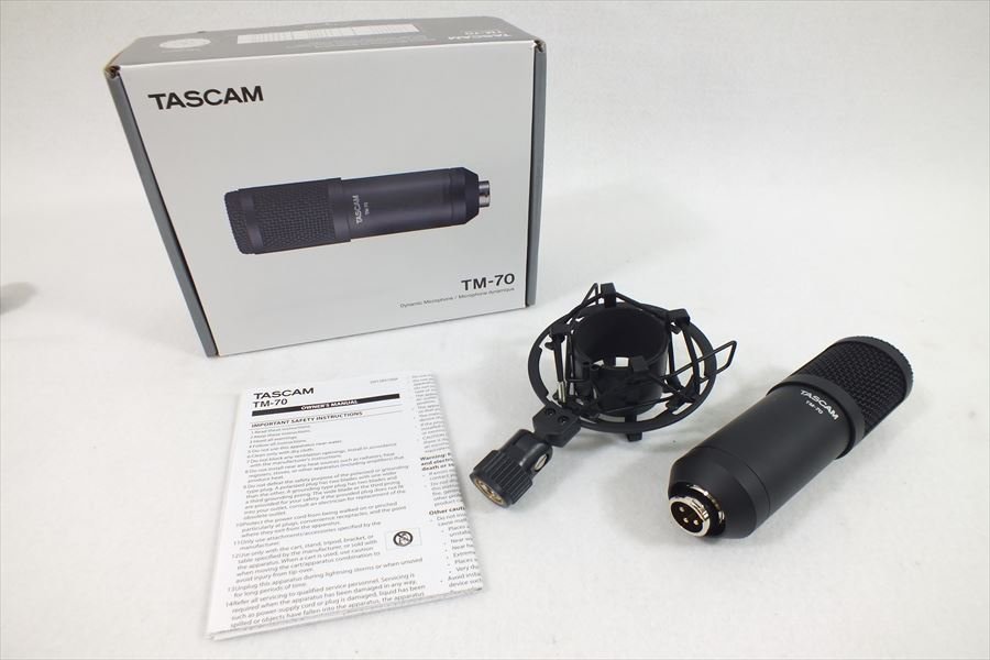 美品!!】TASCAM タスカム コンデンサーマイク TM-280 | lojacapellani