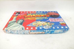 □ TOMY アメリカ横断　ウルトラクイズ ゲーム 取扱説明書有り 元箱付き 中古 現状品 230406E6271