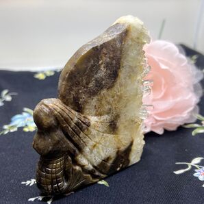 スモーキー水晶 人魚 妖精
