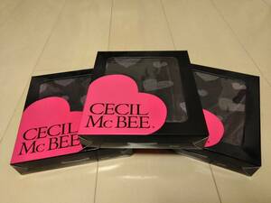 * Cecil McBee CECIL McBEE леггинсы Heart рисунок 12 минут длина размер M~L 3 шт. комплект 