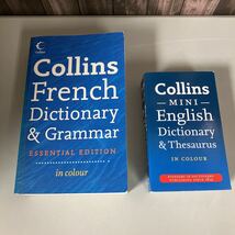 洋書 2冊セット　Collins Dictionaries コリンズ英語辞典(ミニ辞書) ●Collins French Essential コリンズ フランス語辞典●A1941-1_画像4