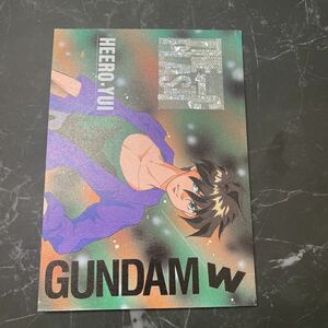  hard-to-find! rare *GUNDAM WING Gundam W literary coterie magazine /THE PLASTIC VIEW/ Toro wa×hiiro/ Toro wa* Barton /hiiro*yui/GAZER/ literary creation / novel *3353