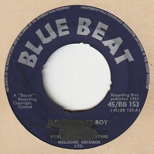 【SKA】Lonely Blue Boy / Eric Morris - Oh We / Eric Morris [Blue Beat (UK)] ya235