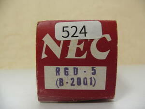  thermal relay tube NEC made RGD-5(B2001)