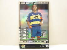 WCCF 2001-2002 PE02 ファビオ・カンナバロ　ロケテスト版　Fabio Cannavaro Parma Calcio 01-02 FOOTISTA_画像1