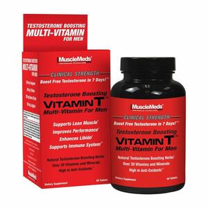 ★国内未発売★ Muscle Meds社 スーパーマルチビタミン Vitamin T 90錠(一ヶ月分) ＋テストステロンブースター成分配合★★