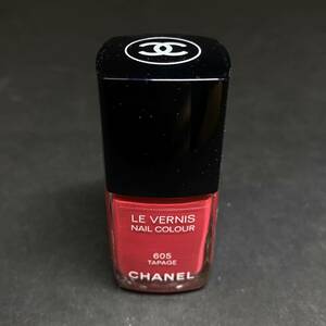 90%以上残量【ネイル】 CHANEL シャネル ネイル 605 タパージュ 13ml ネイルカラー