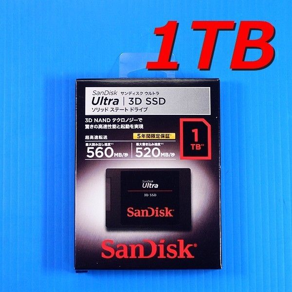 SSD 1TB】SanDisk Ultra SDSSDH3-1T00-J26｜PayPayフリマ