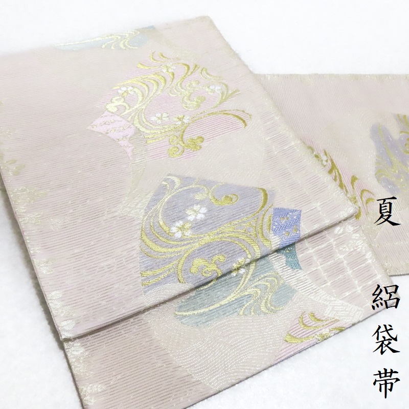 最大15%OFFクーポン 【入手困難 未使用】見事な刺繍帯 引き箔 袋帯
