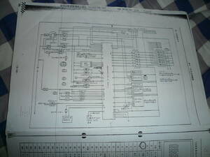 日産　Y31グランツーリスモSV VG20DETオートエアコンヒーター温度管理 体感温度調整方法 配線図コピー 　 　　　当時物希少素人長期保管品 