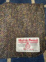 Harris Tweed ハリスツイード チェック ウールスカート 膝丈 M_画像4