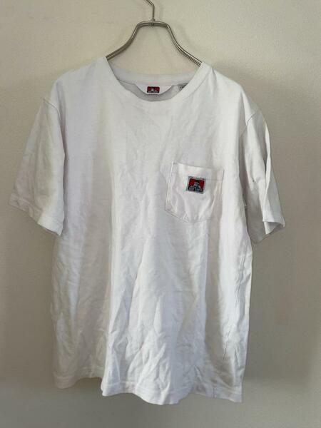 BENDAVIS ベンデイビス Tシャツ 半袖 ホワイト ポケット ゴリラロゴ