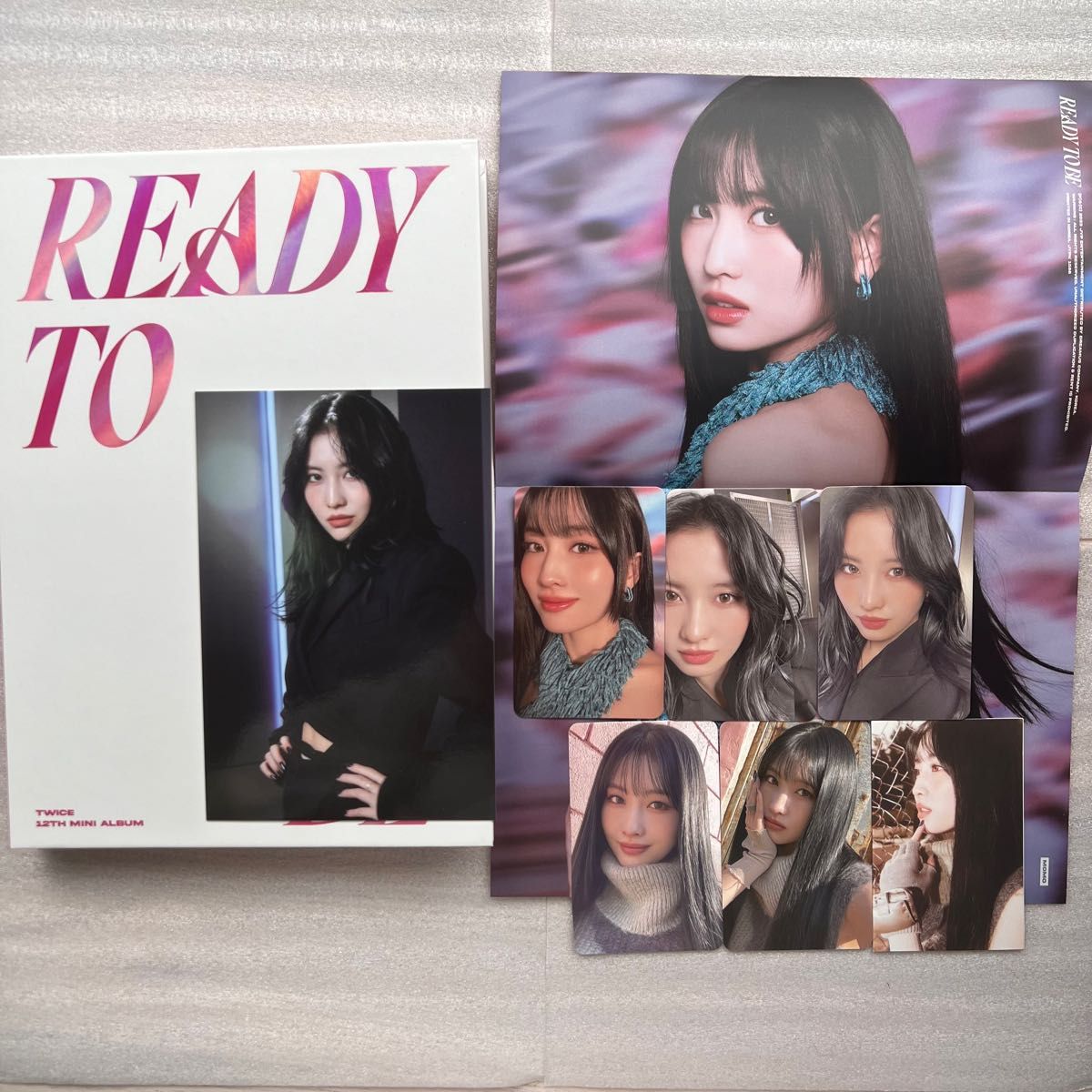 最新 TWICE ジヒョ 韓国 アルバム トレカ コンプセット セミコンプ