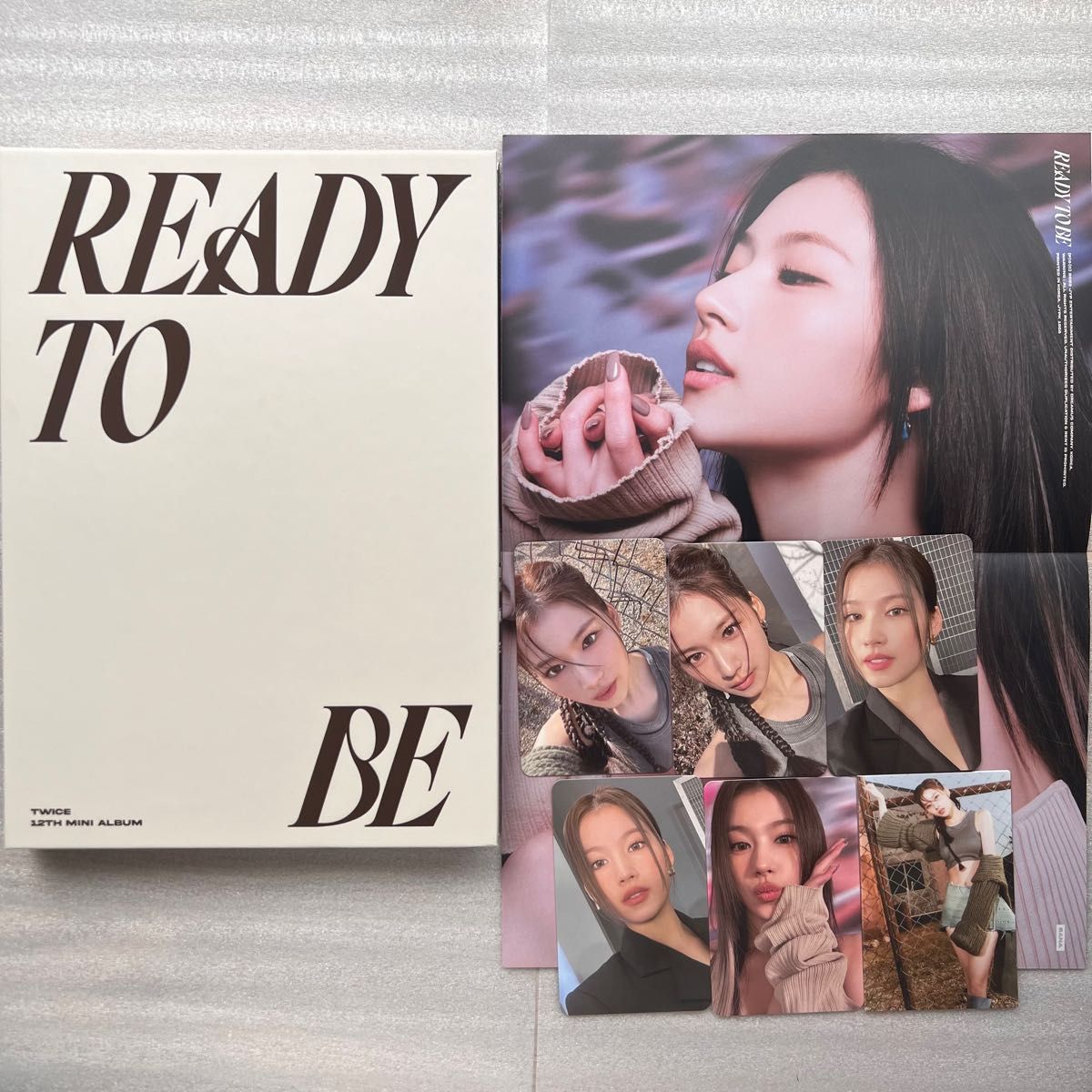 ラッピング対象外 TWICE ジヒョ 韓国 アルバム トレカ コンプセット