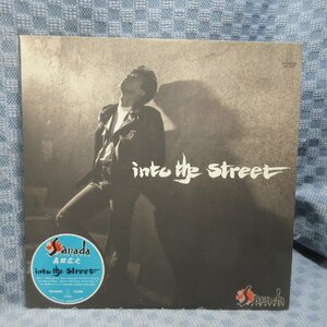 VA302●28282/真田広之「into the street」LP(アナログ盤)