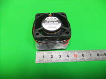 ＳＡＮＹＯＤＥＮＫＩ製　ブラシレスファン　４０ｍｍ角　ＤＣ１２Ｖ　０．１９５Ａ　１個　　新品在庫品　Ａ_画像2