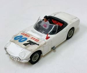 【絶版品 Corgi コーギー &#34;007は二度死ぬ&#34;★トヨタ2000GT ジェームスボンド】若林映子★ビンテージ 1960年代 ミニカー/A54-039