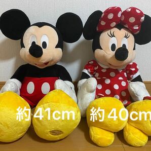 ミッキー ミニー 特大ぬいぐるみ ディズニーストア