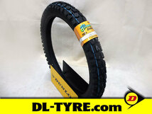 [フロント] DUNLOP 新品 D605 3.00-21 [DT200R DT ランツァ TT250Rレイド]_画像1