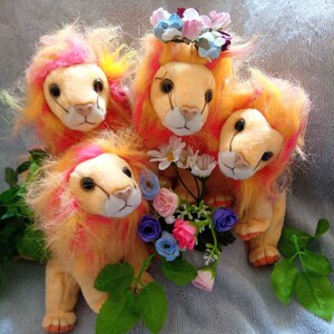 Ty Beanie babes / lion ..../ together 4 body 