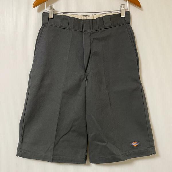 90s USA製 ディッキーズ DICKIES ハーフパンツ グレー W30