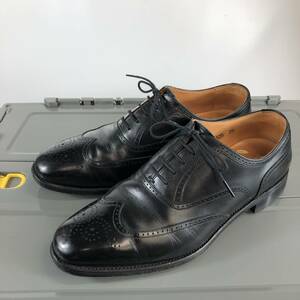  made in Japan Scotch gray nSCOTCH GRAIN Wing chip leather shoes leather shoes black ashu Ran s3525 25cm 25EEE